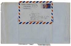 Hunter S. Thompson Autograph Letter Signed on New Year's Eve, 1961 -- ''...Novel is bogged down horribly. Starting over again...'' -- Thompson Also Writes of Football, His Favorite Sport
